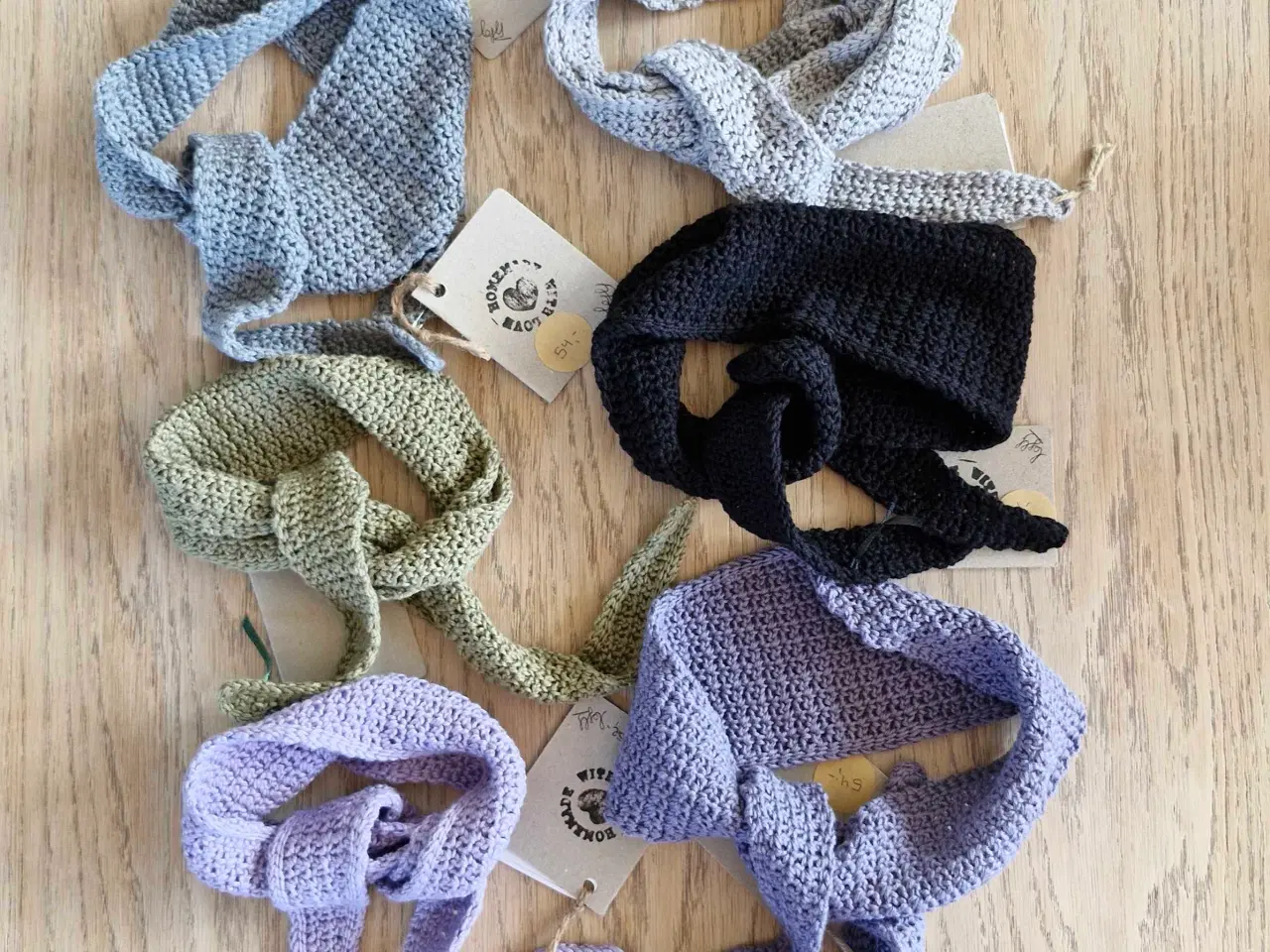 Billede 1 - Helårs tørklæder Handmade 