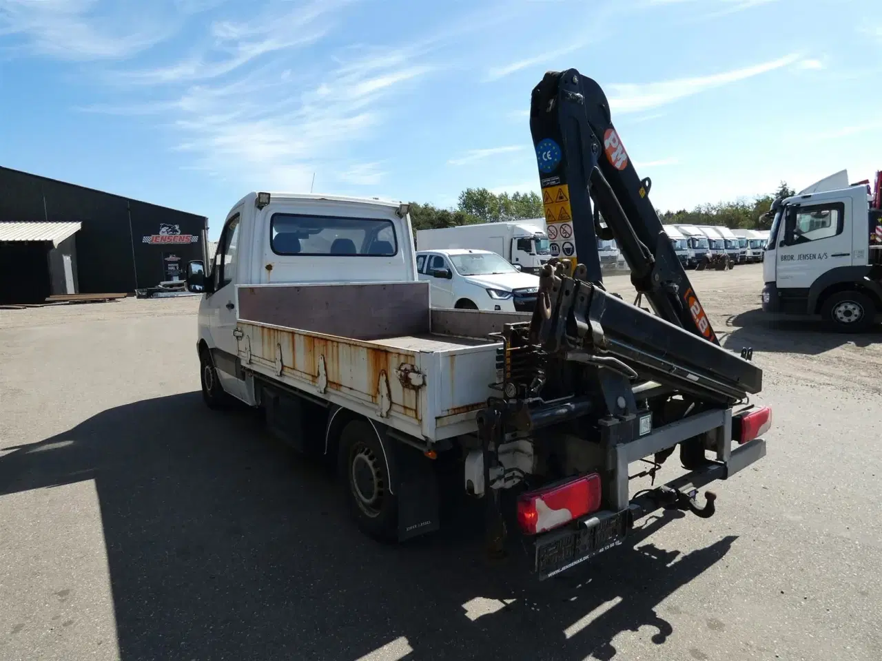 Billede 7 - Mercedes-Benz Sprinter 316 KRANBIL 2,1 CDI R3 163HK Ladv./Chas. Man.