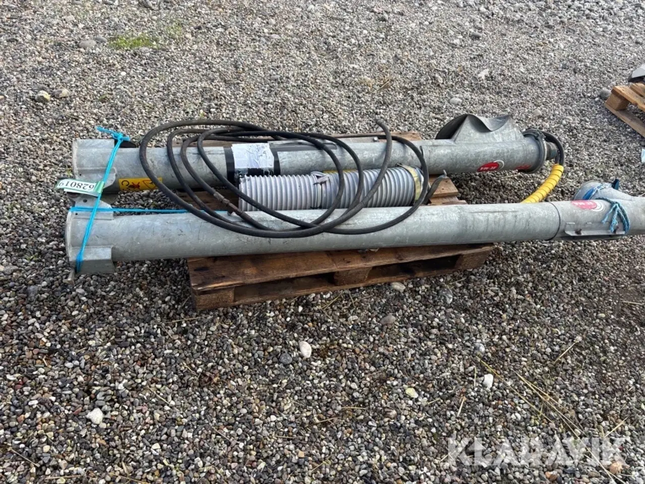 Billede 4 - Kornsnegl JE-MA T31 til vogn – hydraulisk med elektrisk start/stop