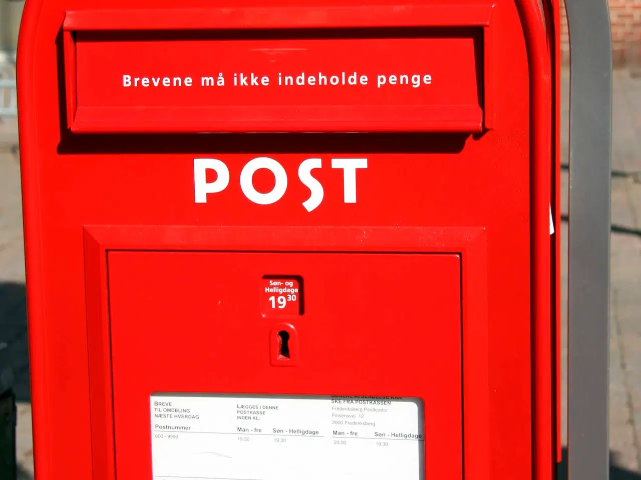 Billede 1 - Postdanmark postkasse sælges