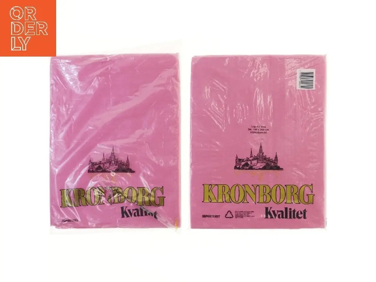 Billede 1 - 2 stk Pink lagener fra Kronborg 140x250 cm fra Kronborg (str. 140x250 cm)