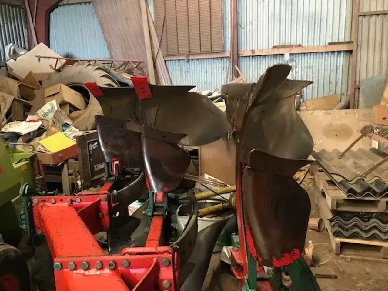 Billede 3 - 5 furet vendeplov Kverneland