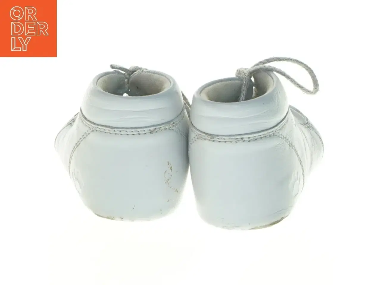 Billede 5 - Brugte baby sko i hvidt læder fra Skofus (str. 21)