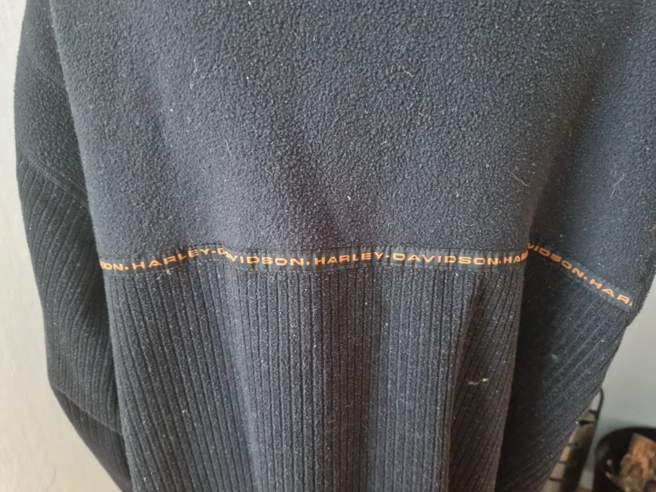 Billede 3 - Harley-Davidson fleece trøje med lynlås 