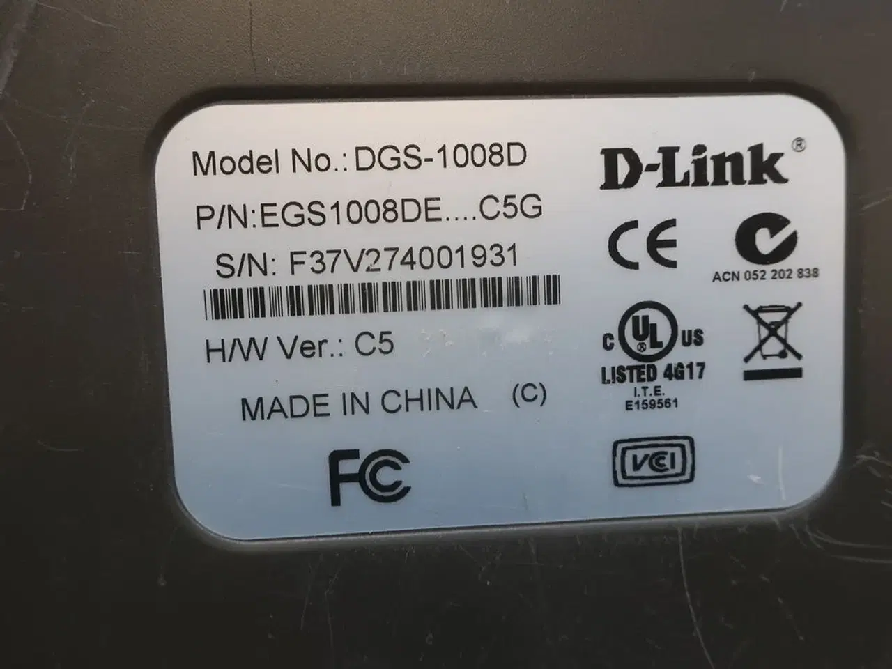 Billede 5 - 3 stk. switch D-LINK