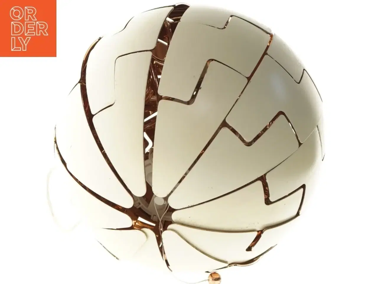 Billede 1 - Rund loftlampe fra IKEA (str. 34x35 cm)