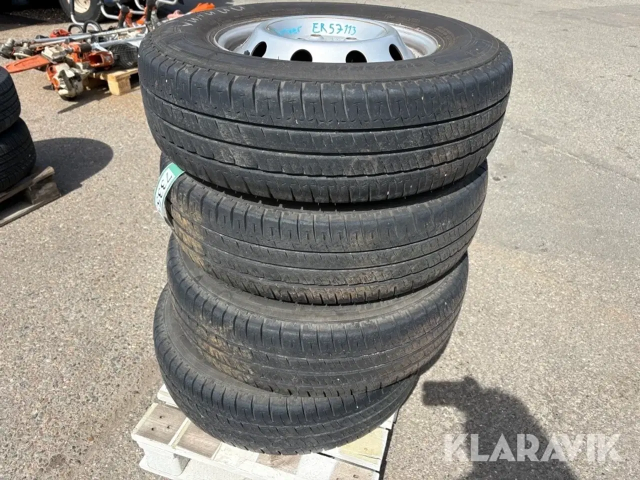 Billede 1 - Dæk med fælg Michelin Agilis - 4 styks