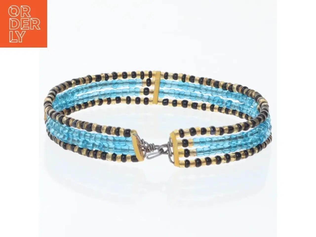 Billede 2 - Perlearmbånd fra Tanzania (str. Ø 6 cm)