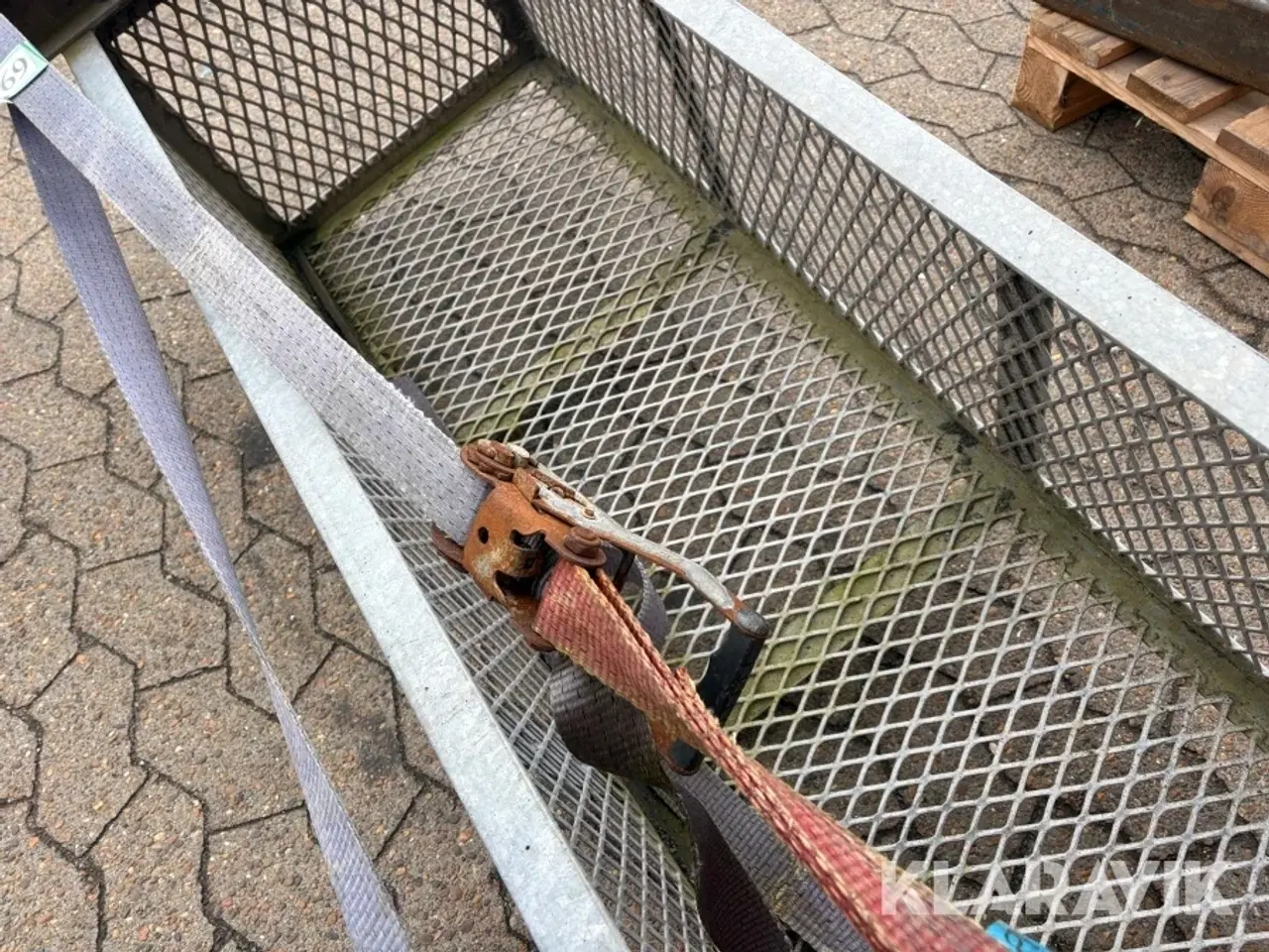 Billede 10 - Opbevaringskurv til under trailer - galvaniseret