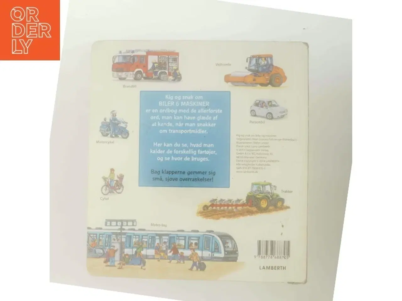 Billede 3 - Kig og snak om biler & maskiner af Illustrationer: Stefan Seidel (Bog)