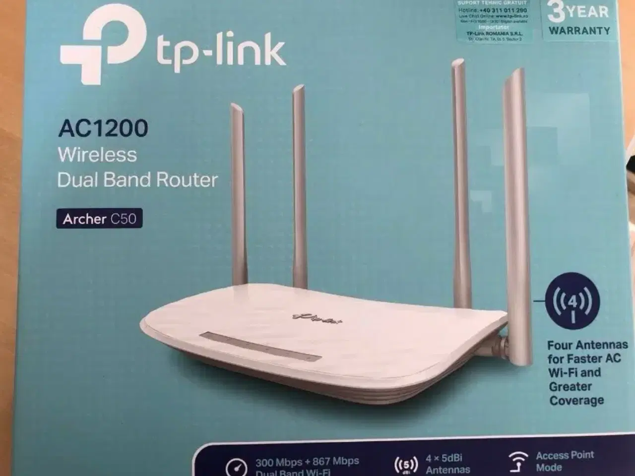 Billede 1 - TP-Link Ancher C50 router sælges