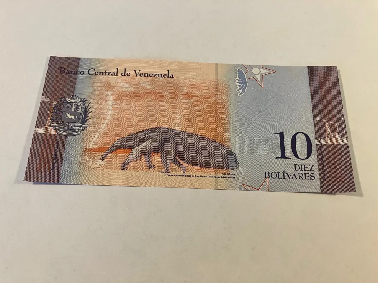 Billede 1 - 10 Bolivares Venezuela