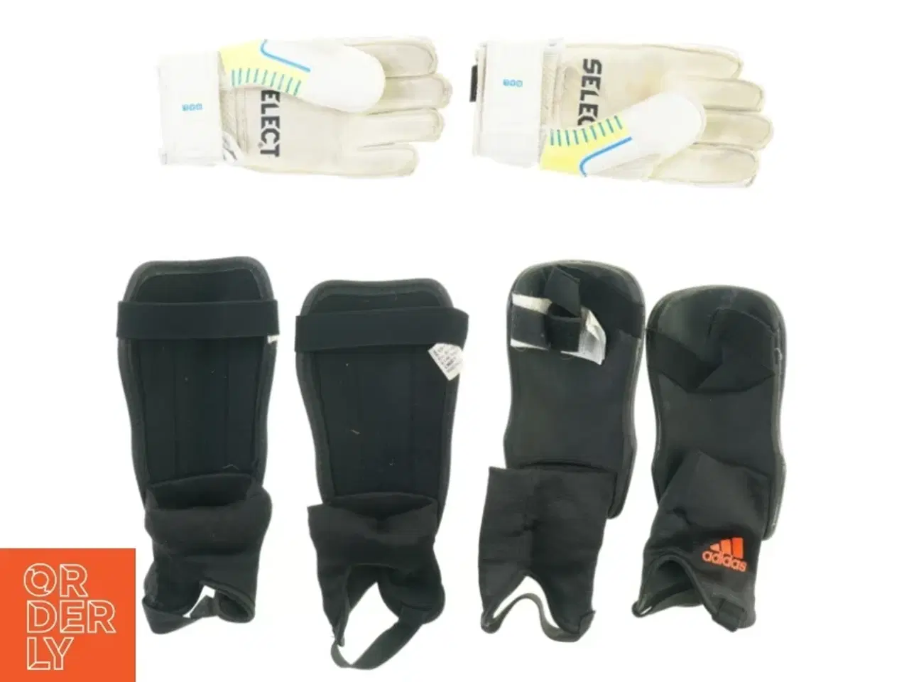 Billede 1 - Fodbold udstyr fra Adidas Select (str. 116 til 134 cm handsker size 3)