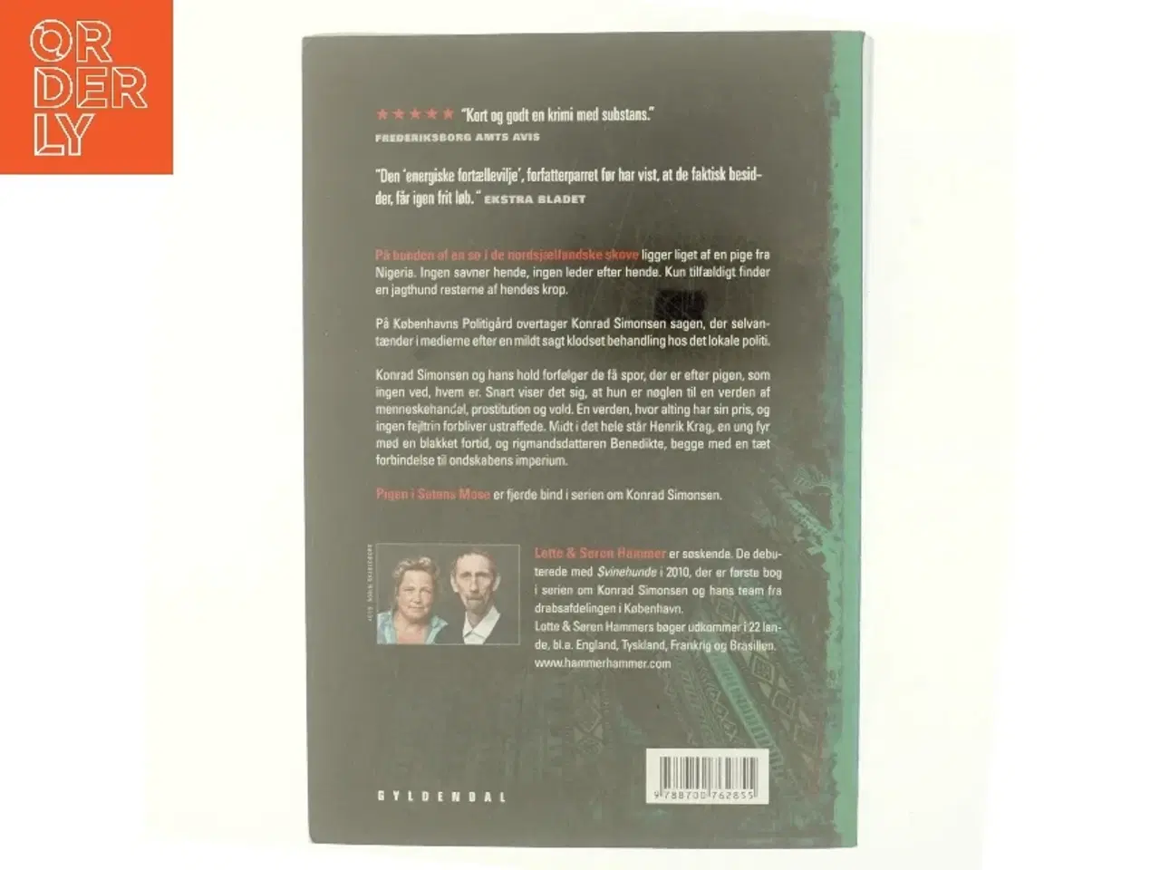 Billede 3 - Pigen i satans mose : kriminalroman af Lotte Hammer (Bog)