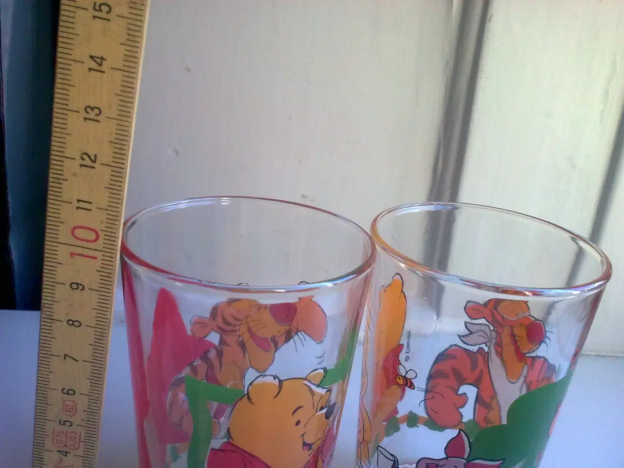 Billede 4 - Disney Peter Plys orange VENNER på juice glas