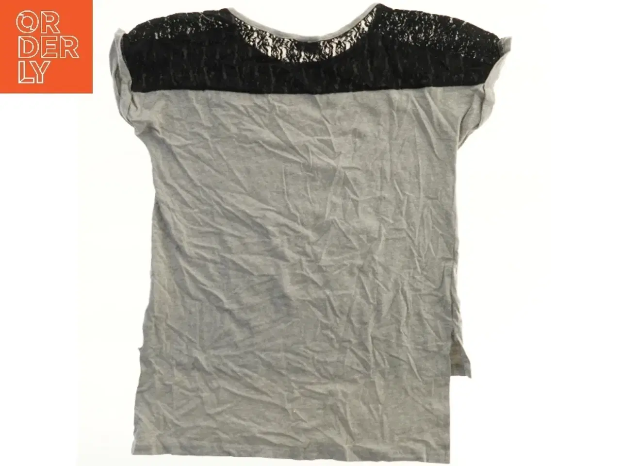 Billede 1 - Grå T-shirt med leopardmønster fra VRS (str. 134)