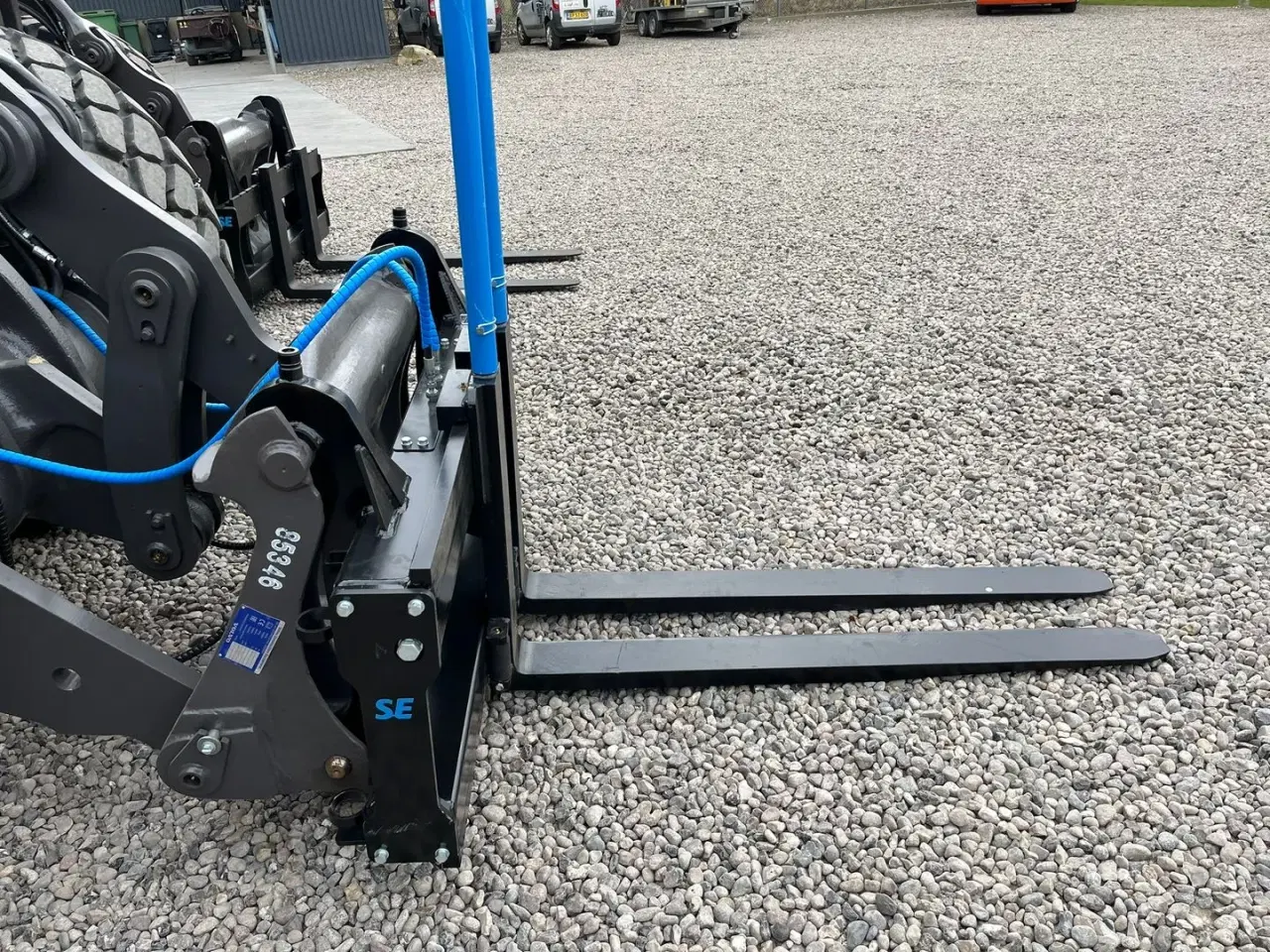 Billede 14 - Volvo Pallegafler Hydraulisk 5Tons pallegafler med Volvoskifte, hydraulisk gaffelflyt og 1,5m slæde