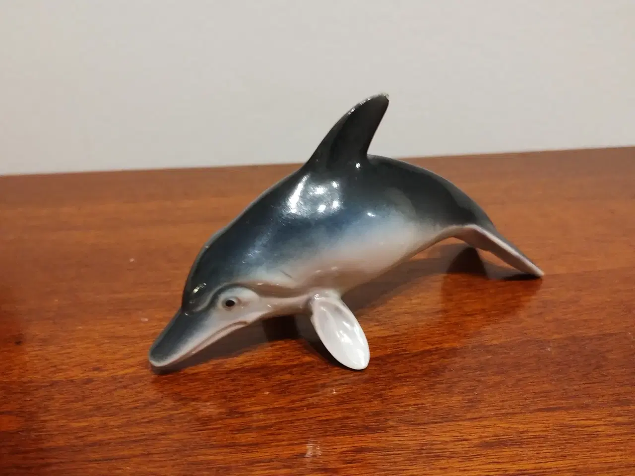 Billede 3 - Fin porcelæns delfin