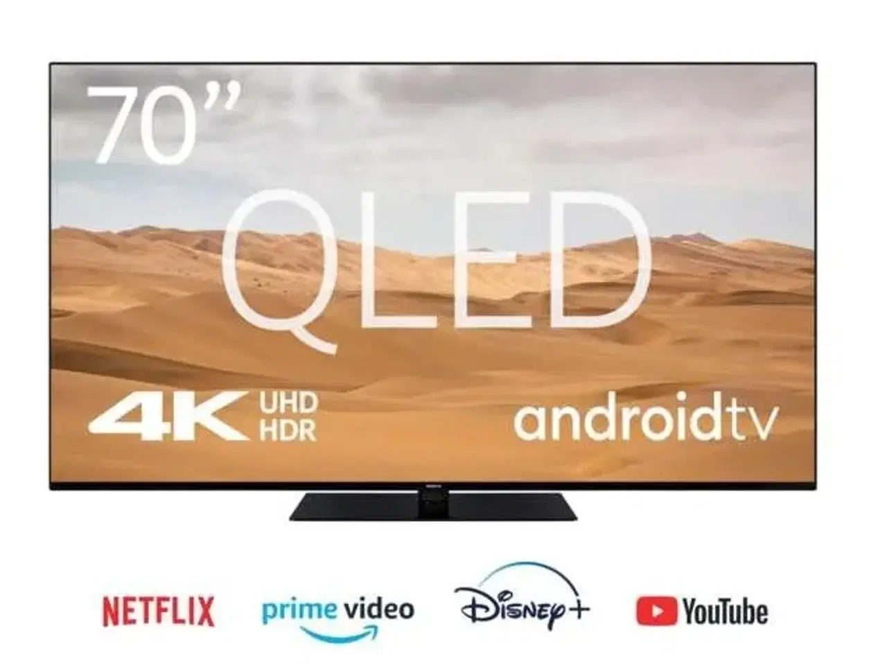 Billede 1 - 70" 4K UHD QLED Android TV med indbygget Chromecas