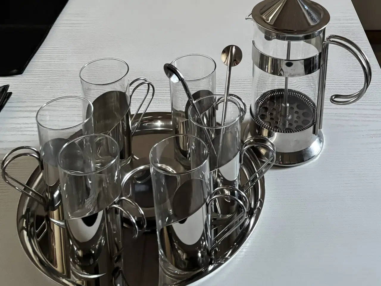 Billede 1 - Irish Coffee/kaffe sæt fra Menu, Danish Steel Hous