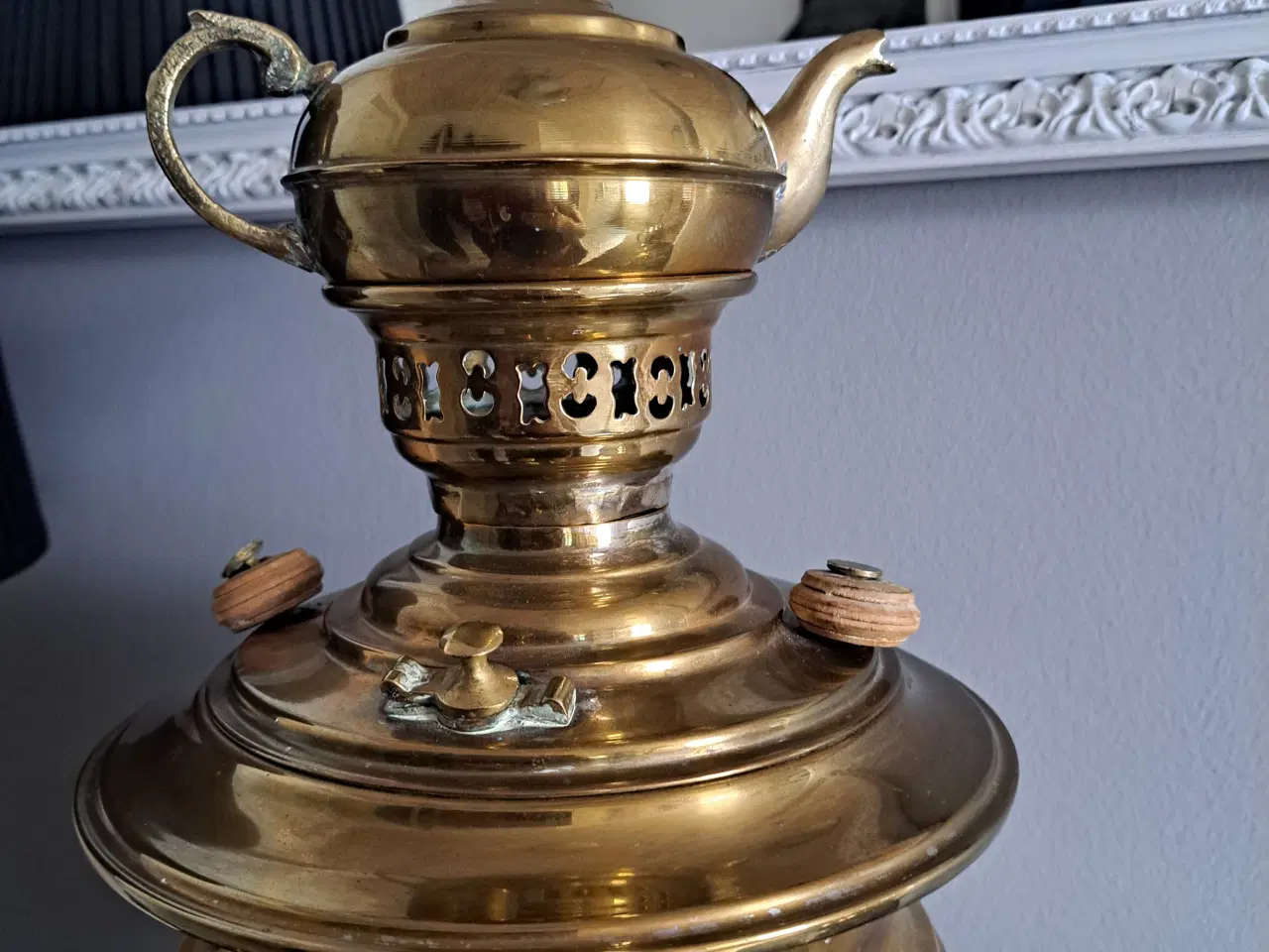 Billede 2 - Russisk samovar med to kander til.