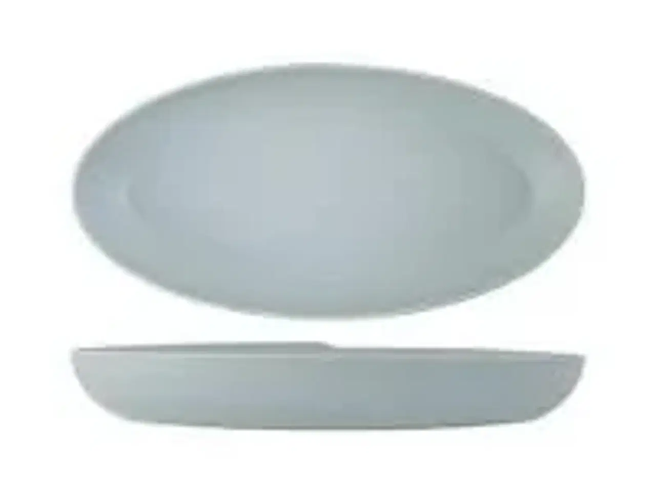 Billede 1 - 1 stk. Fad melamin mat grøn B550 x D275 x H75mm Copenhagen