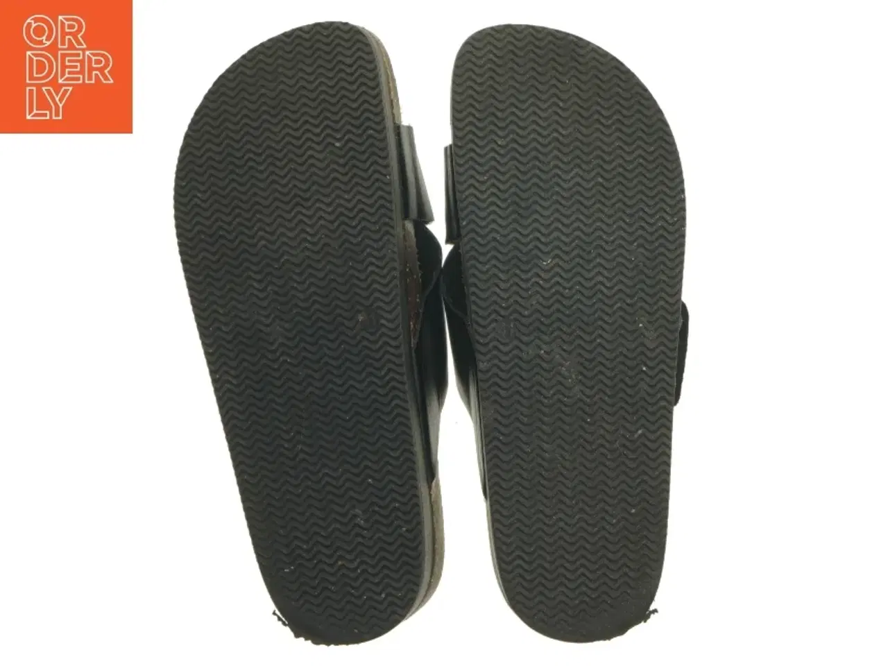 Billede 4 - Sort damesandal med korksål fra Catwalk (str. 41 )