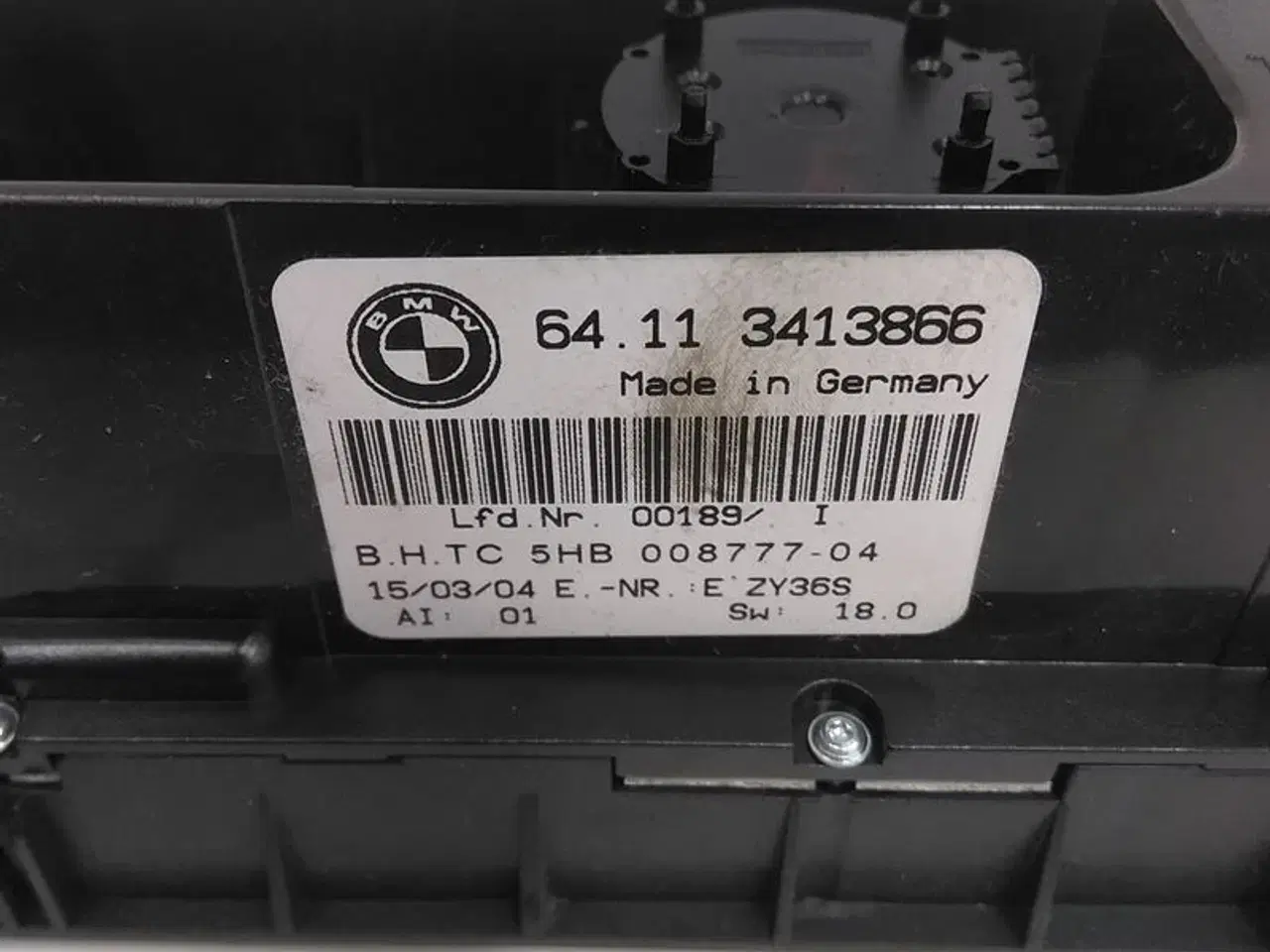 Billede 7 - Varmeregulering klimaautomatik sort K23196 BMW X3 (E83) X3LCI (E83LCI)