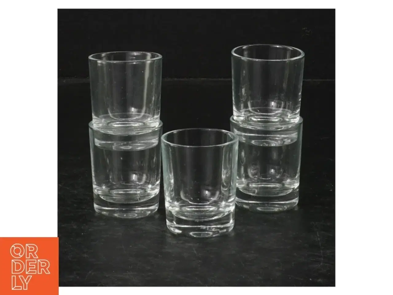 Billede 1 - Snapseglas (str. 5 styk. ø 4 cm. længde, 4,5 cm)
