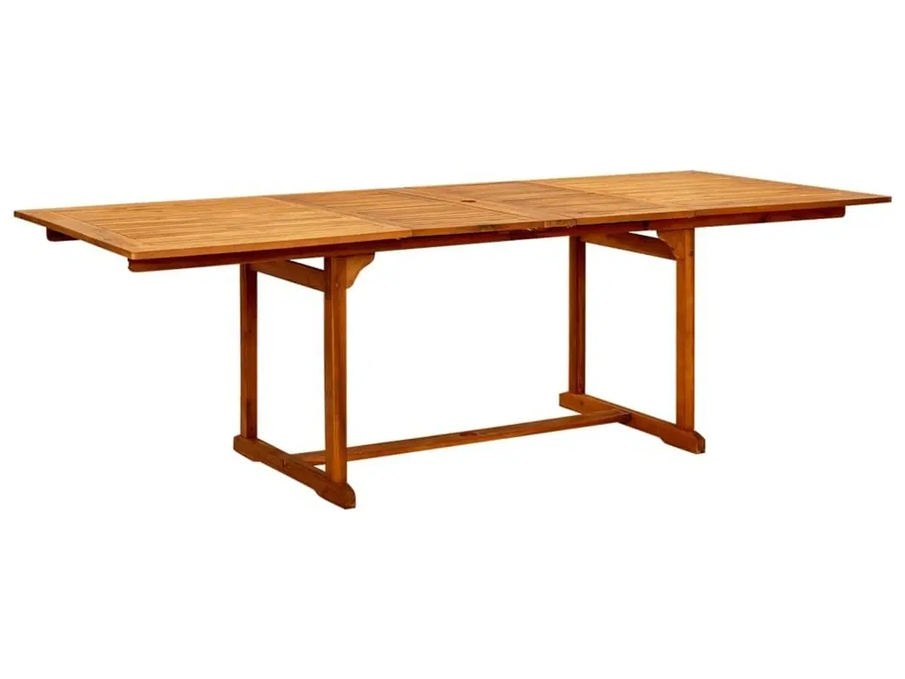 Billede 2 - Havebord (160-240)x100x75 cm massivt akacietræ