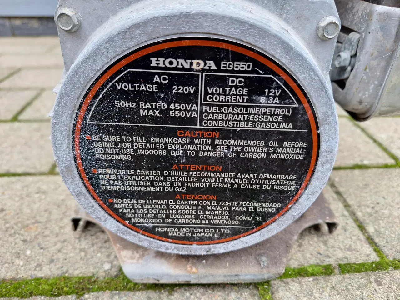 Billede 3 - honda eg 550