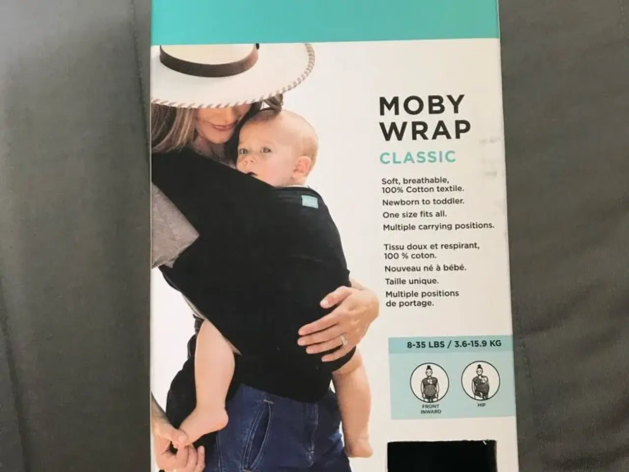 Billede 1 - Moby nye bæresele wrap wikle