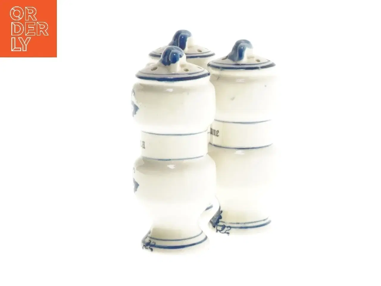 Billede 2 - Keramik krydderikrukkesæt (str. 11 cm)