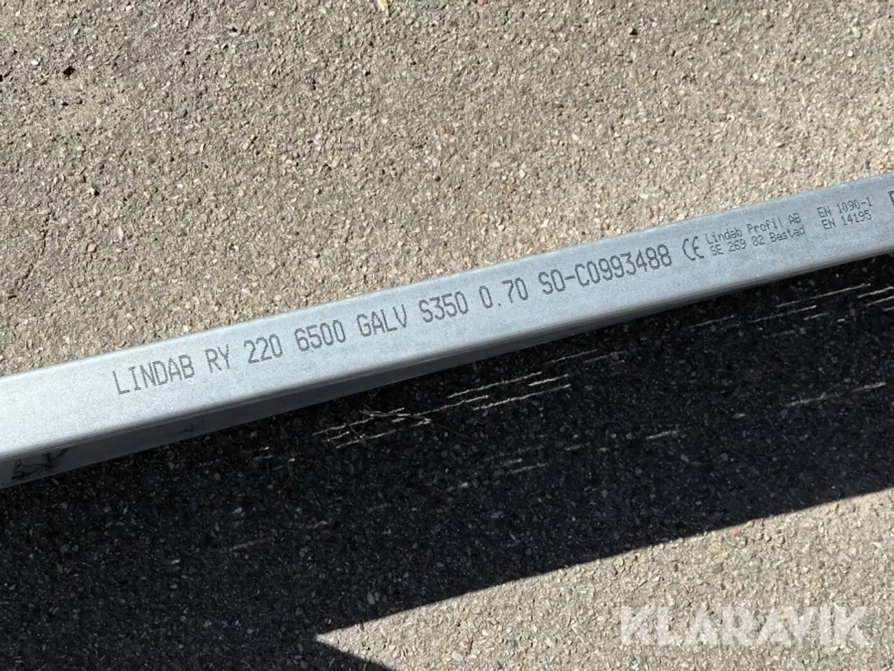 Billede 4 - Lindab Ydervægsprofil længde 650 cm - 35 styks