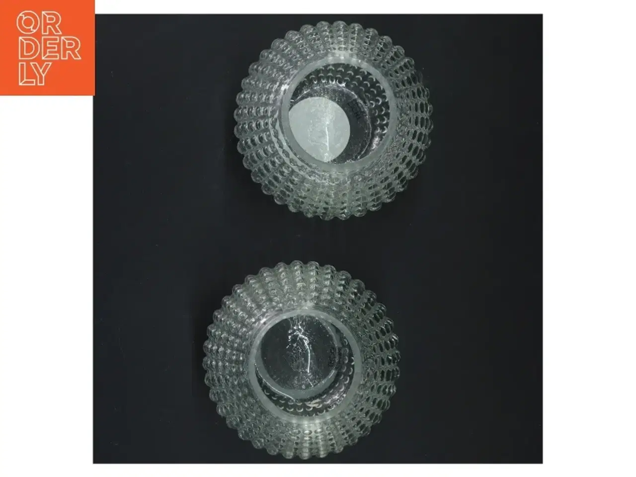 Billede 3 - Glas lysestager (str. 10x10 cm)