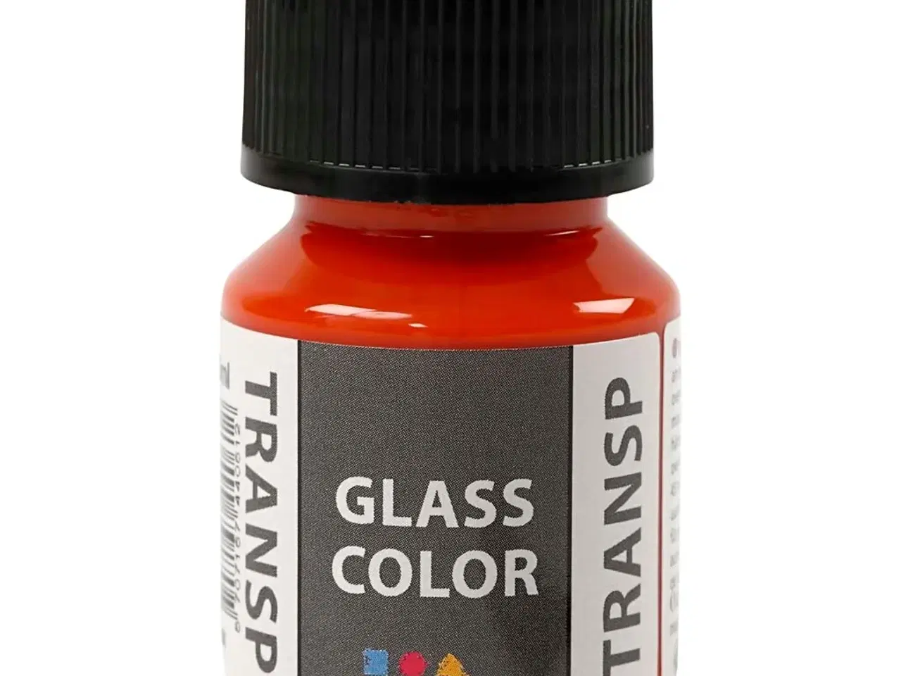 Billede 1 - Transparent Orange Glasfarve, 30ml - Holdbare Designs