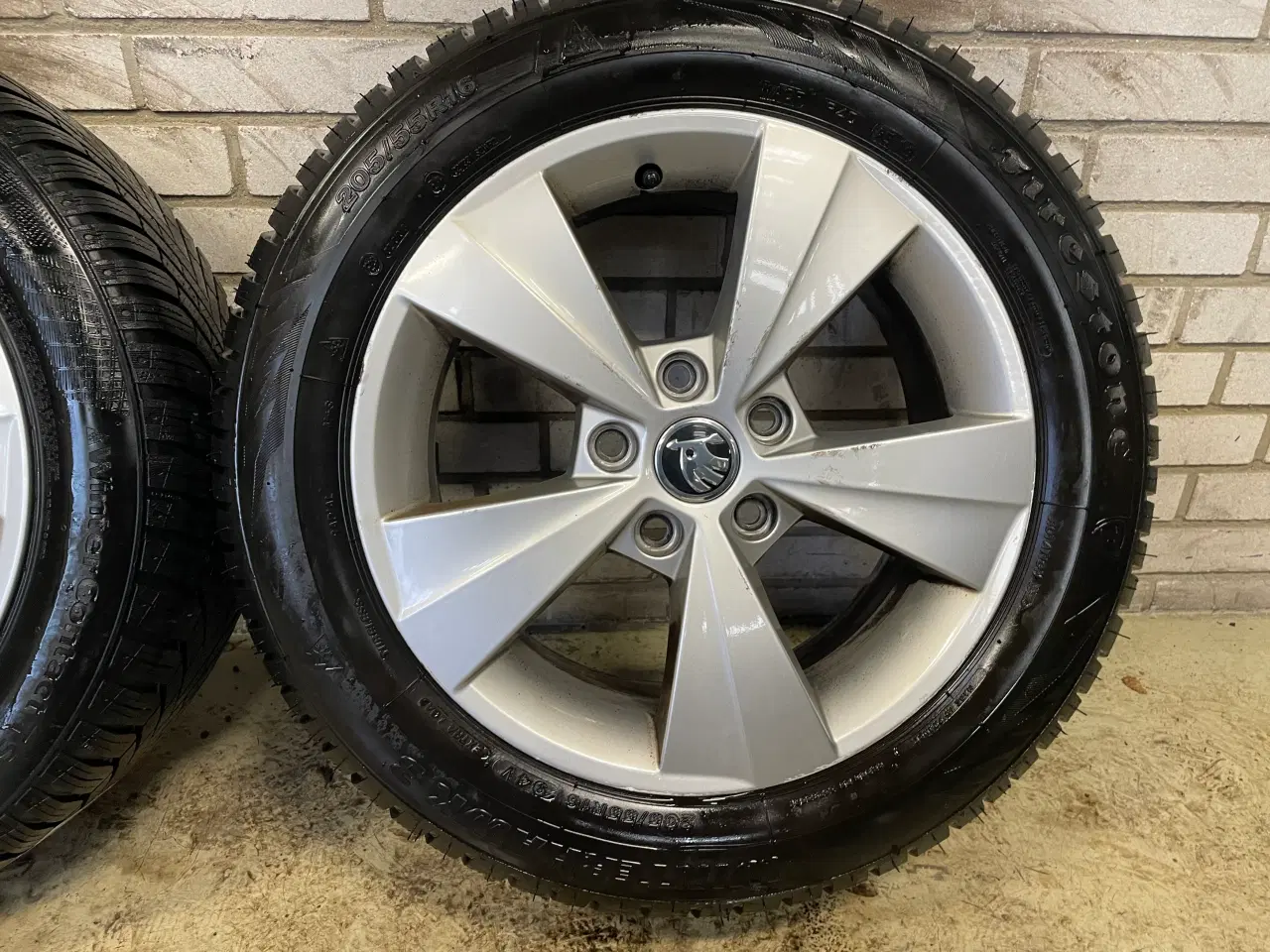 Billede 4 - 16 Skoda Octavia 205/55r16 Ref.250 vinter