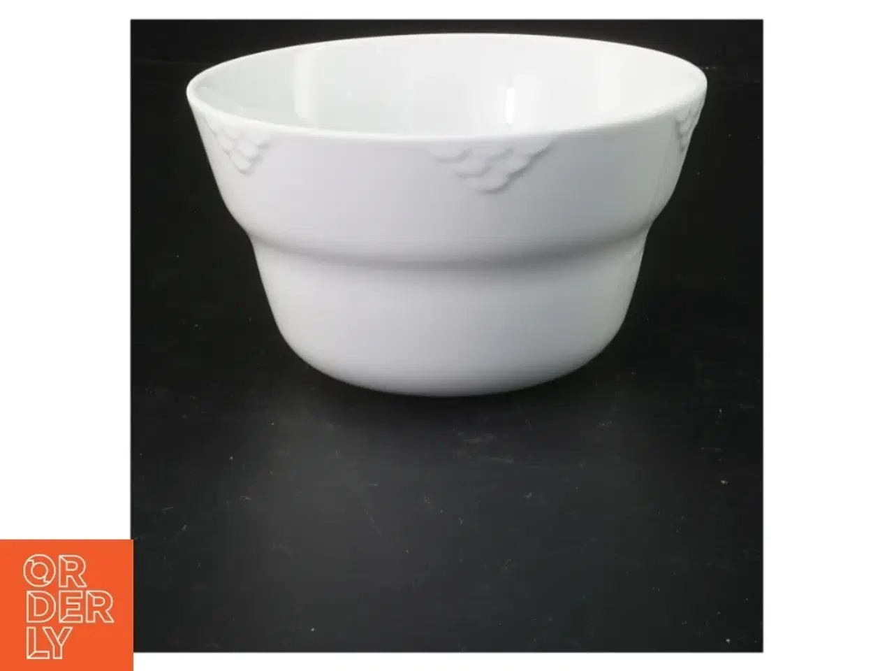 Billede 1 - Hvid porcelænskål fra Royal Copenhagen (str. 14 ø cm x 8 cm)