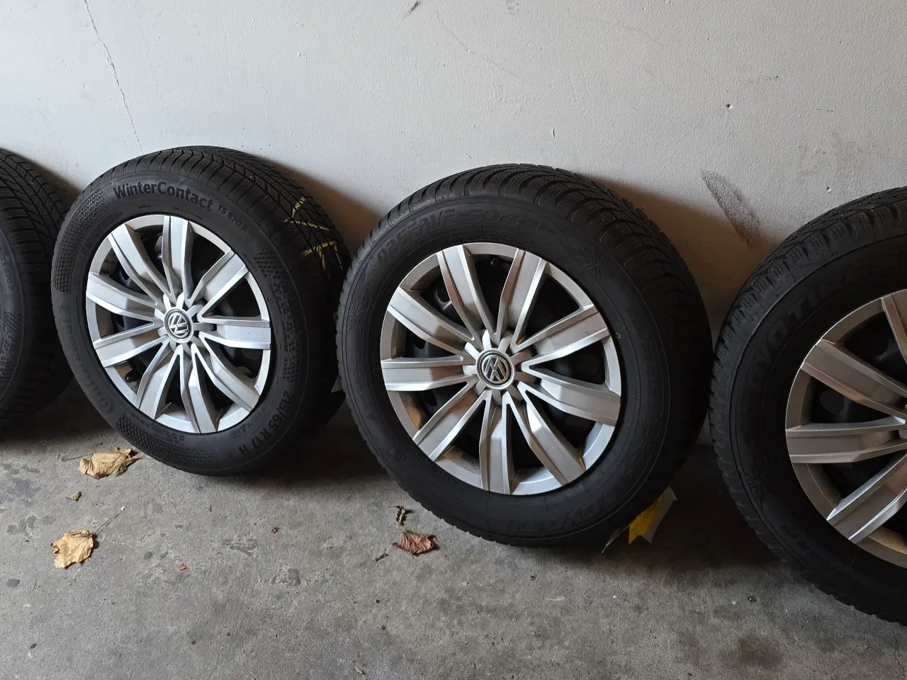 Billede 2 - Vinterdæk Continental og Stålfælge 17 “