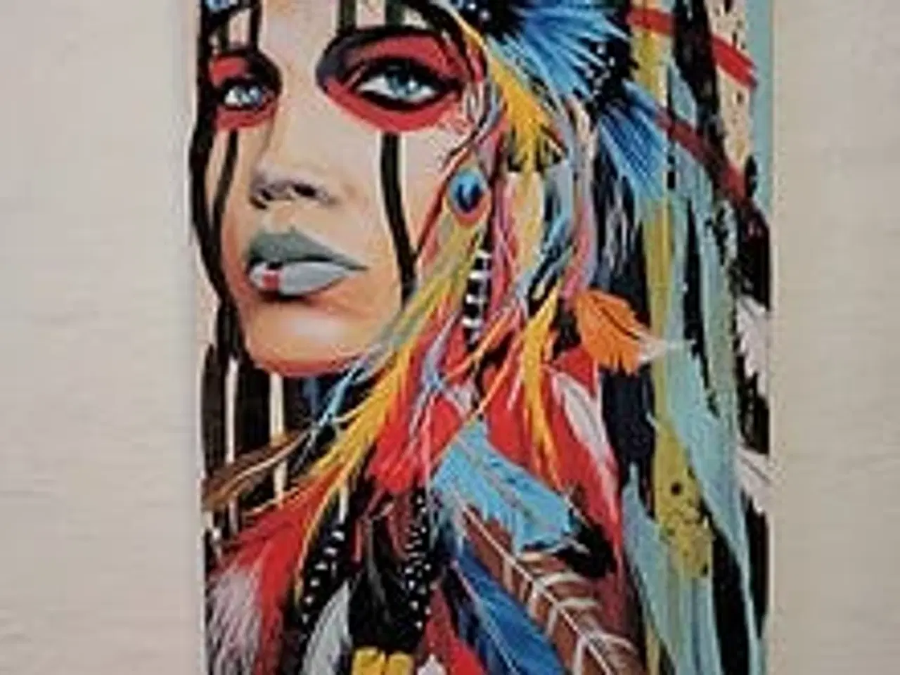 Billede 3 - Canvas indianer billeder