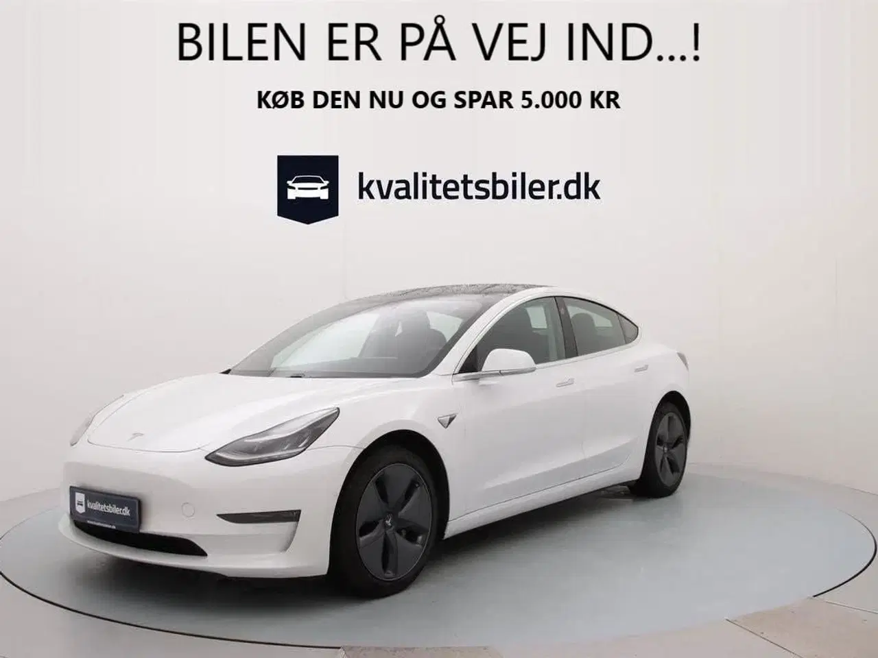 Billede 1 - Tesla Model 3  Standard Range+ RWD