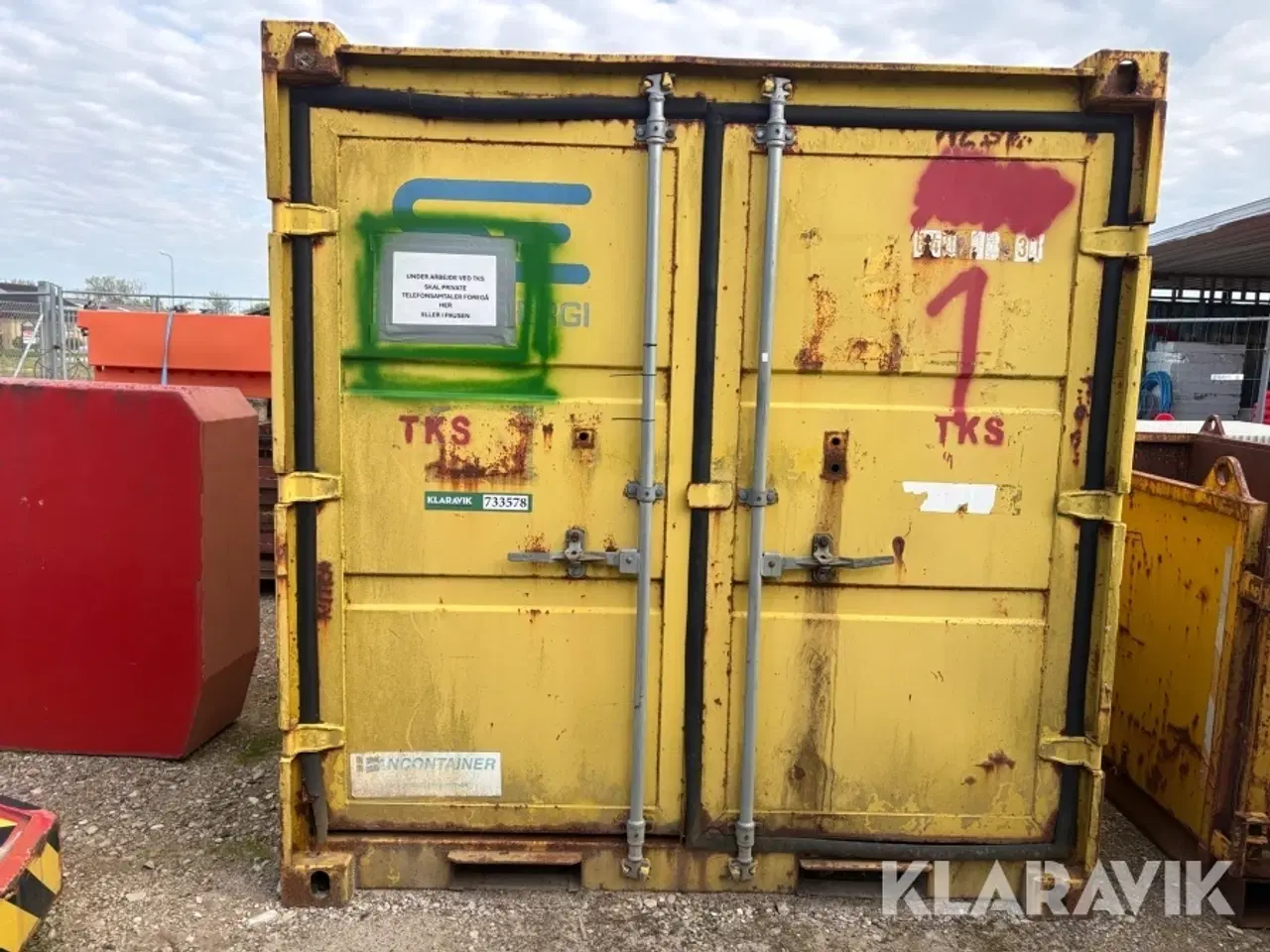 Billede 2 - Skibscontainer -8 fods