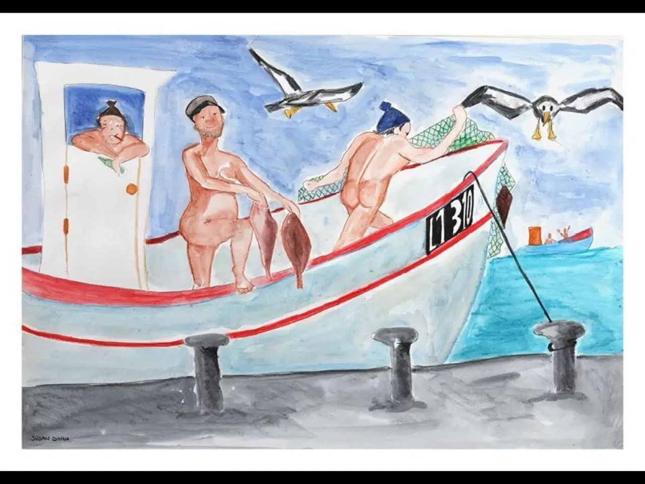 Billede 2 - Plakat af Susan Dinna 