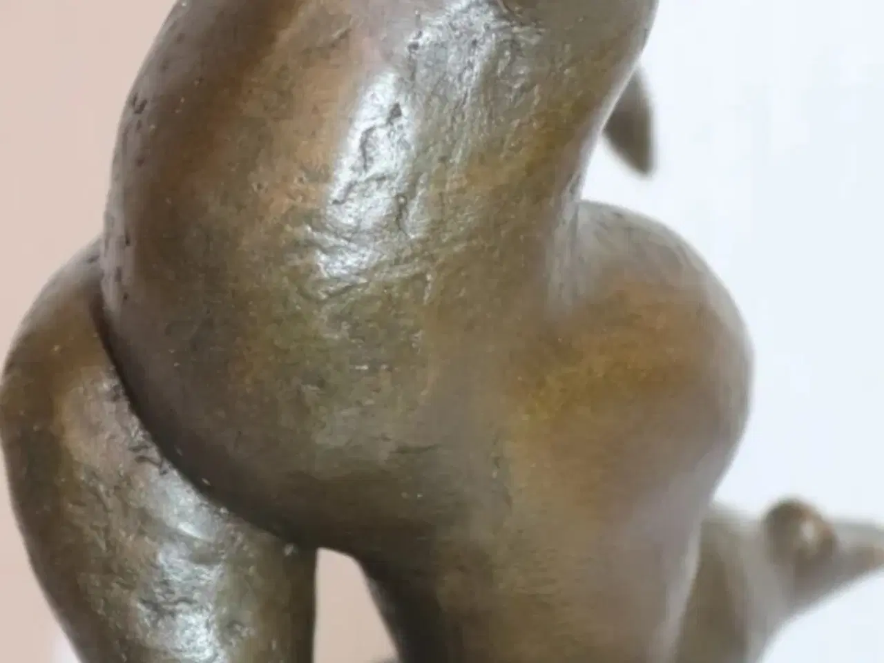 Billede 1 - Original Milo bronze figur. 