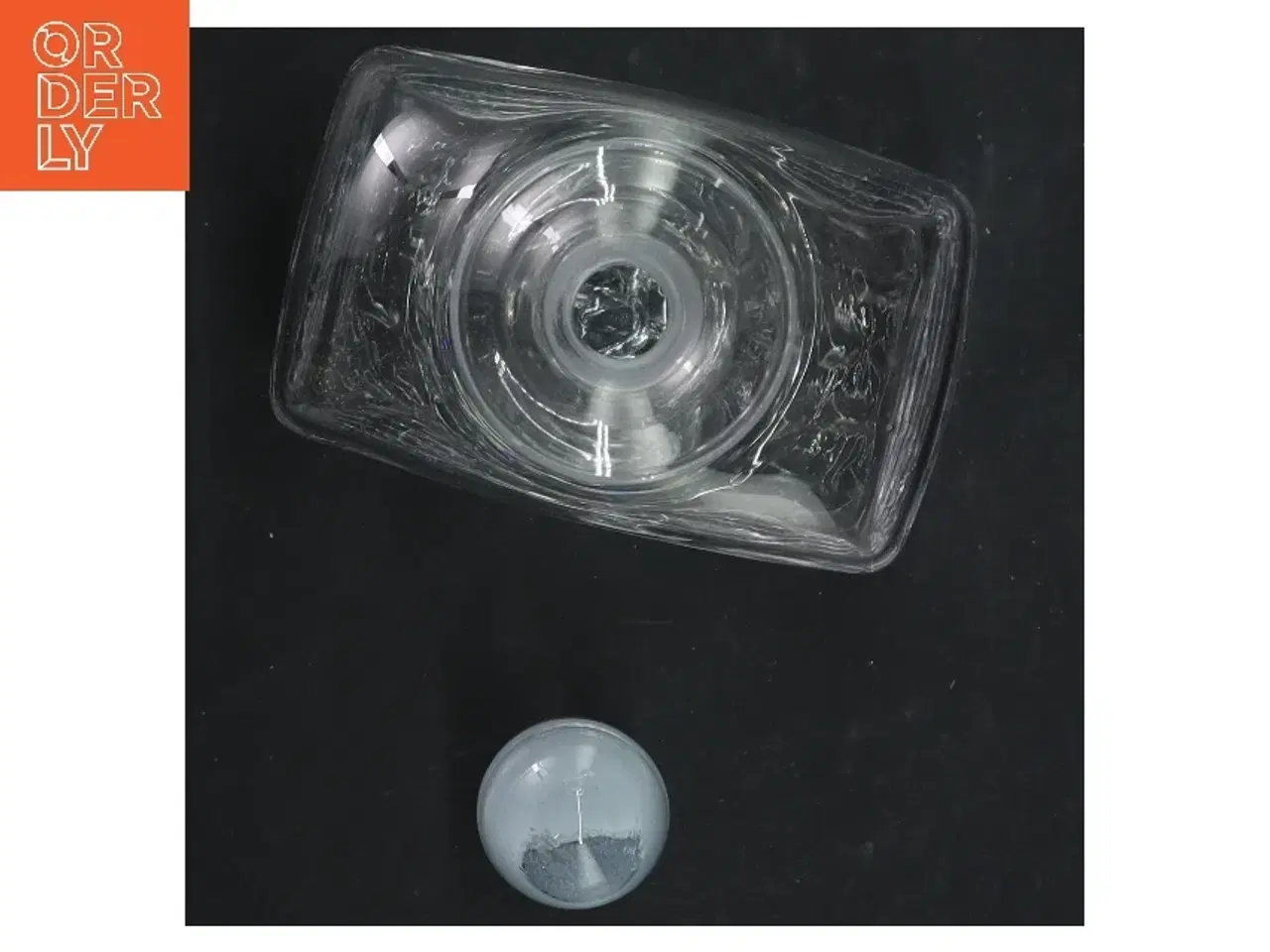 Billede 5 - Glas karaffel med prop (str. Kl. 10:00 cm)