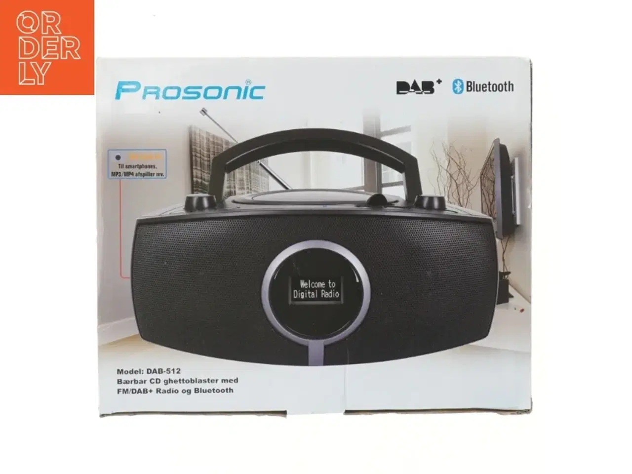 Billede 4 - Prosonic bærbar CD ghetto-blaster