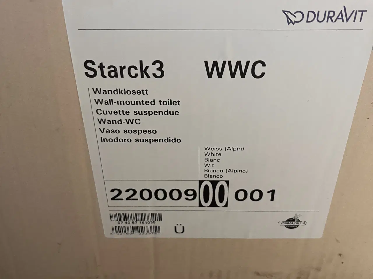 Billede 3 - DURAVIT stark 3 wc kumme