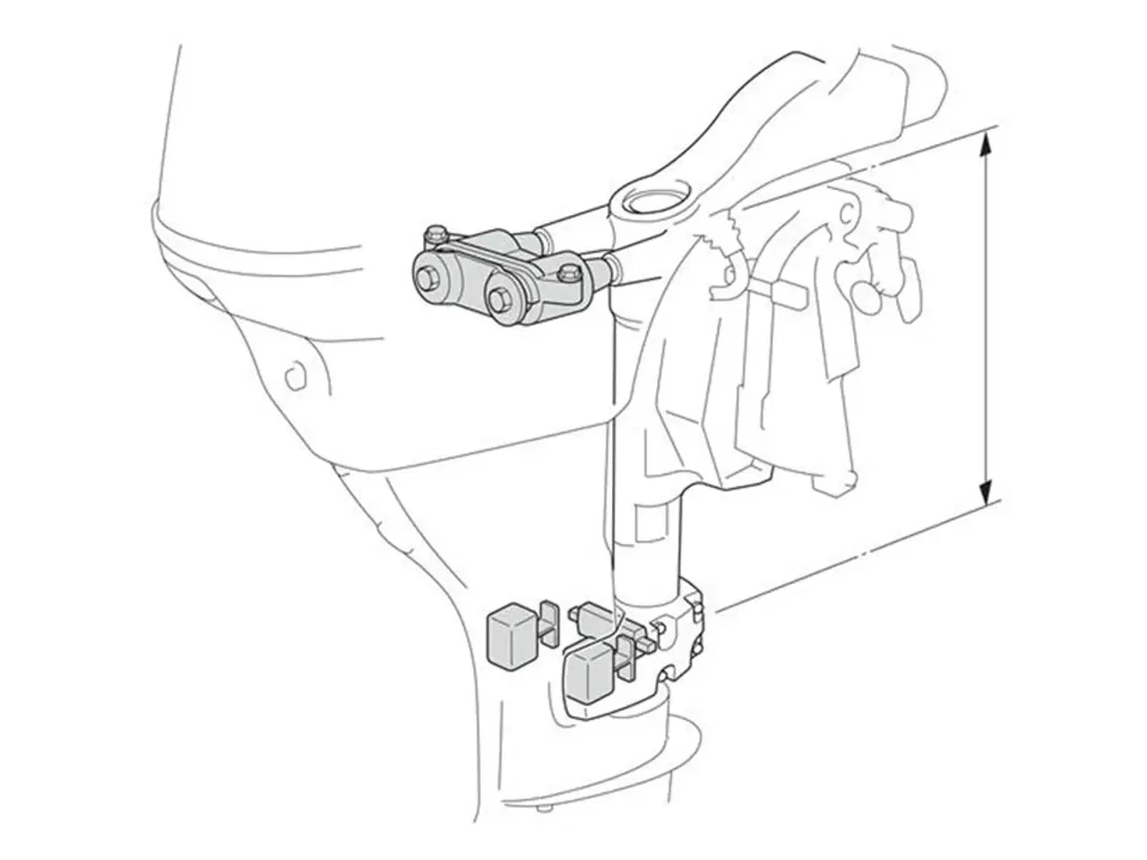 Billede 14 - Yamaha 25 HK 4Takt Påhængsmotor.