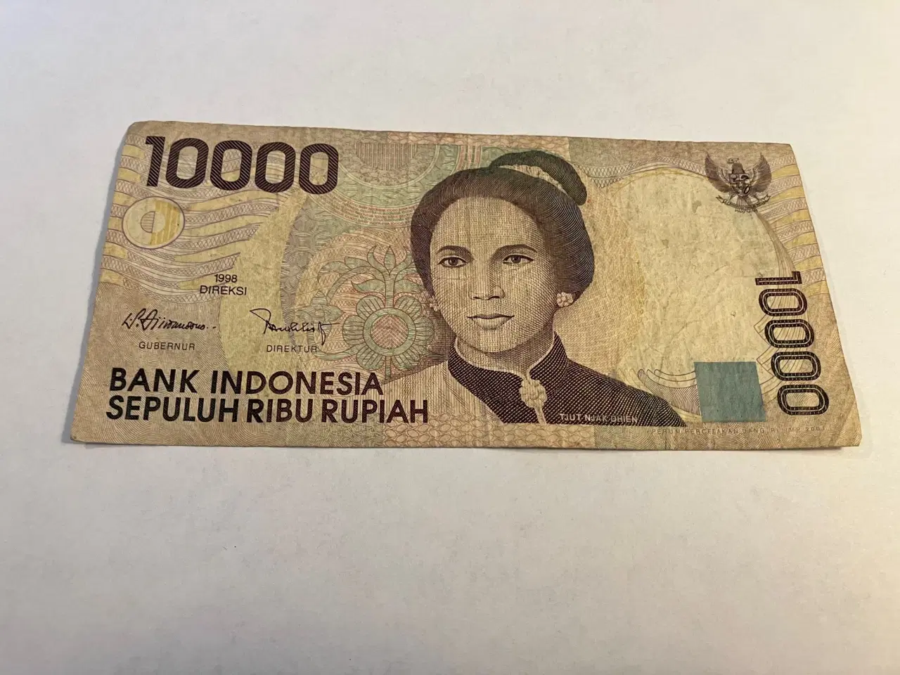 Billede 1 - 10000 Indonesia Rupiah 1998