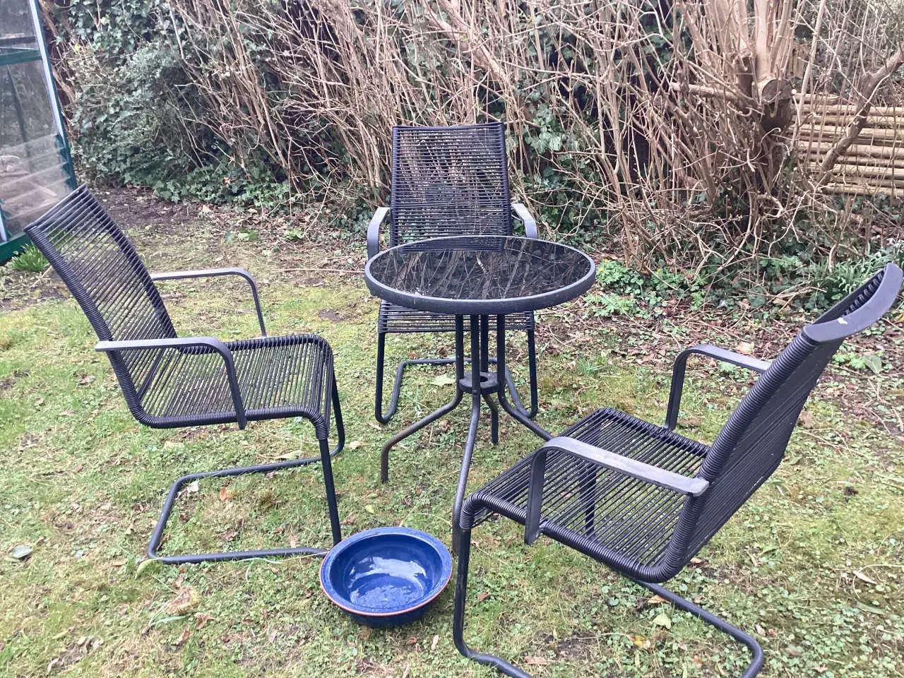 Billede 1 - Havestole og rundt bord Ikea VäSman